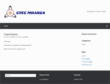Tablet Screenshot of gregmiranda.com
